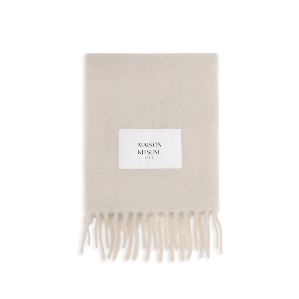 Maison Kitsuné Men Baby Alpaca Scarf